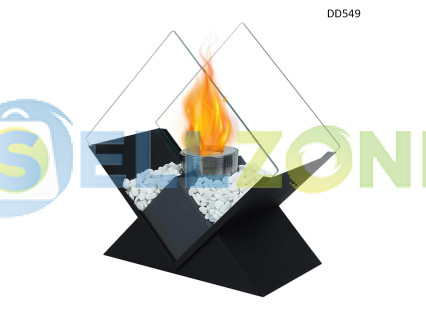 Σχεδιαστικό τζάκι βιοαιθανόλης μοντέλο Rhombus – DD549/50